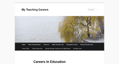 Desktop Screenshot of myteachingcareers.com